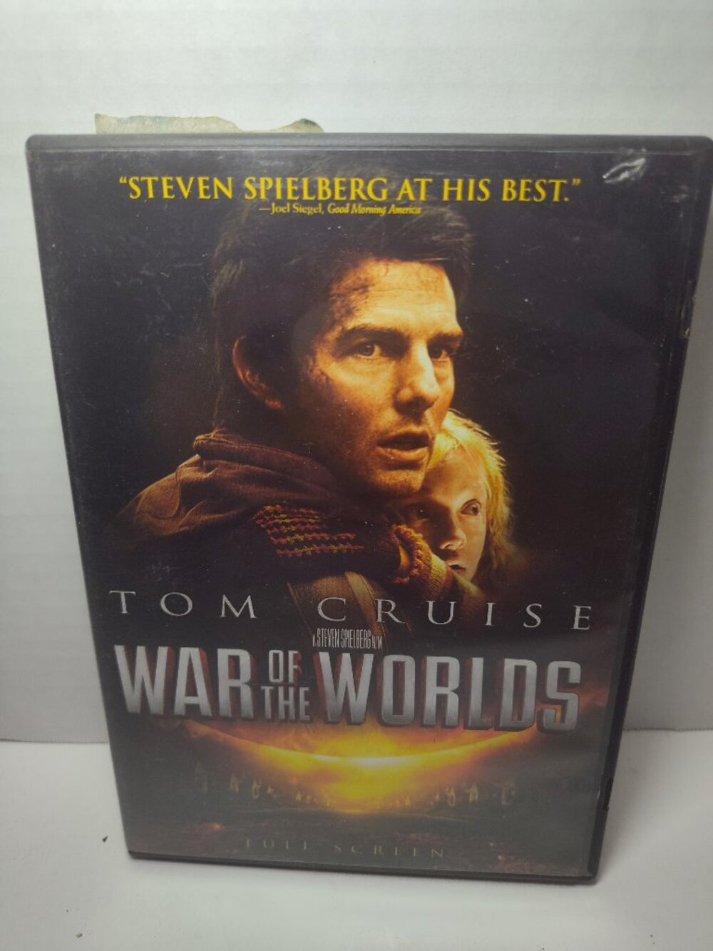 War of the Worlds 2005 DVD Full Screen Tom Cruise Steven Spielberg